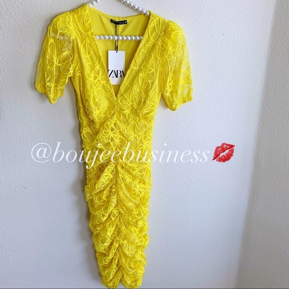 ZARA Embroidered Dress - Picture 6 of 6